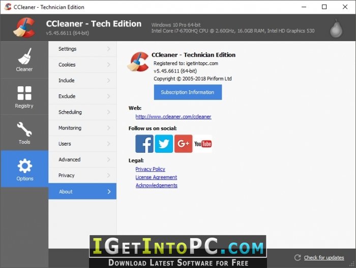 ccleaner for mac system requirements
